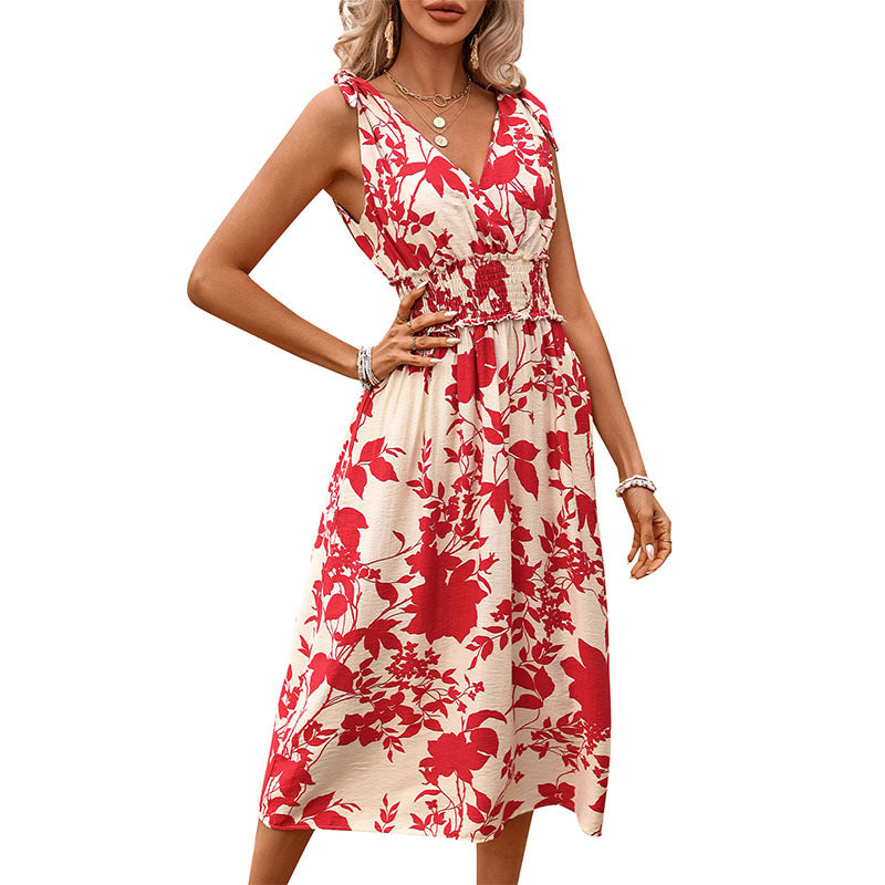 New European And American Summer Women's Bohemian Holiday Dress