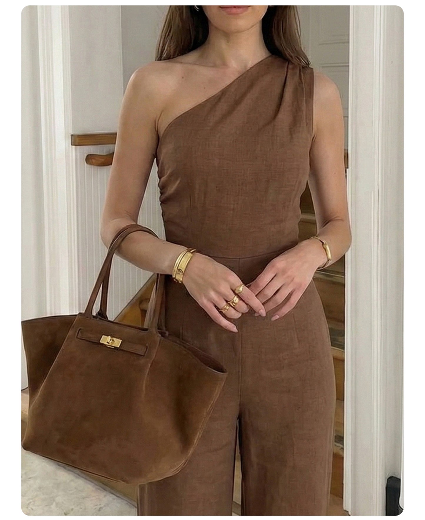 Europäischer und amerikanischer Damen-Jumpsuit Einteiler