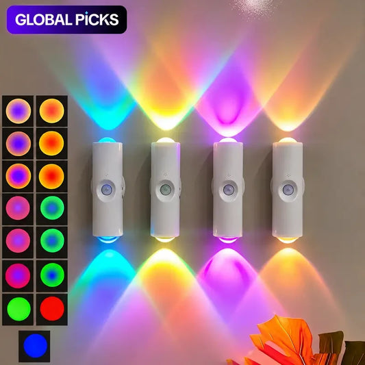 Motion Sensor RGB LED Night Light