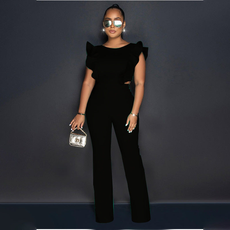 Frühling Euro Amerikanisch Street Trendy Damen Jumpsuit