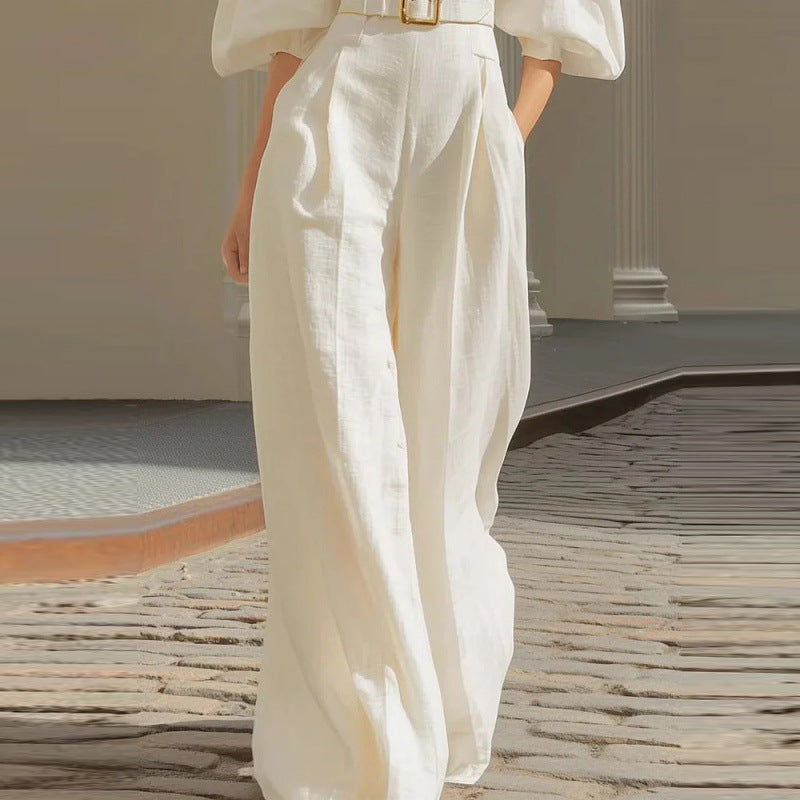 Damen Stilvoller Eleganter Lässiger Locker sitzender Overall