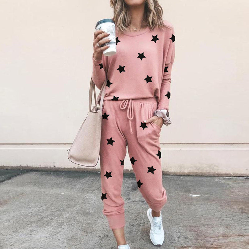 Costume décontracté en polyester pour femme
