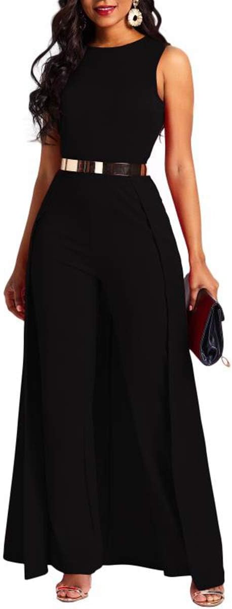 Stylish High-Waist Women's Jumpsuit