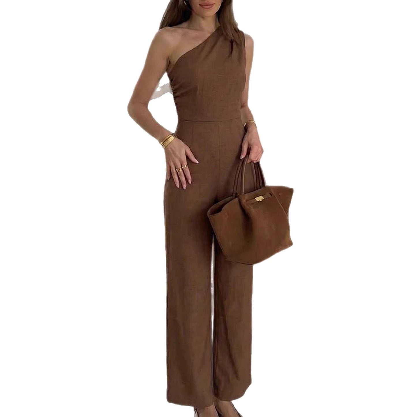 Europäischer und amerikanischer Damen-Jumpsuit Einteiler