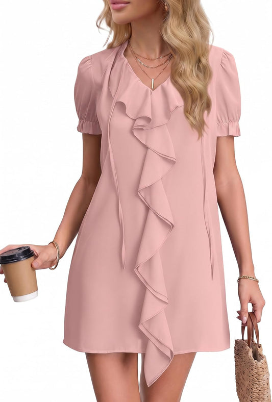 Chic Ruffle Summer Dress