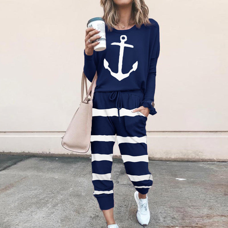 Costume décontracté en polyester pour femme