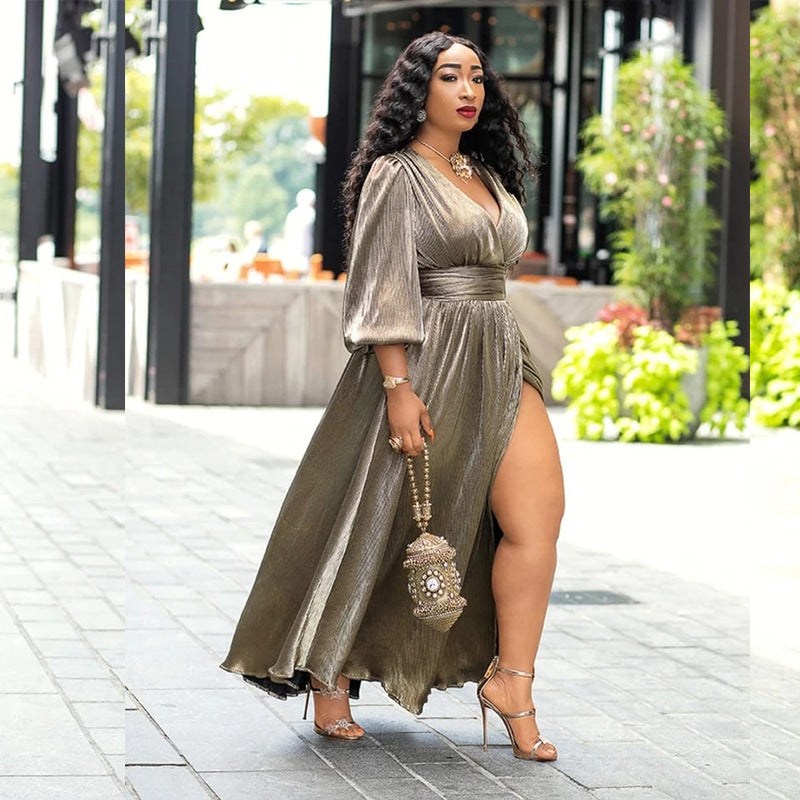 Robes d'automne grande taille pour femmes