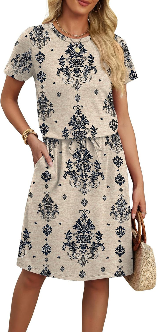 Chic Tie-Waist Sundress