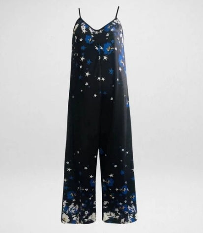 Sommer neuer Stil grenzüberschreitender Außenhandel bedruckter Pocket Casual Jumpsuit