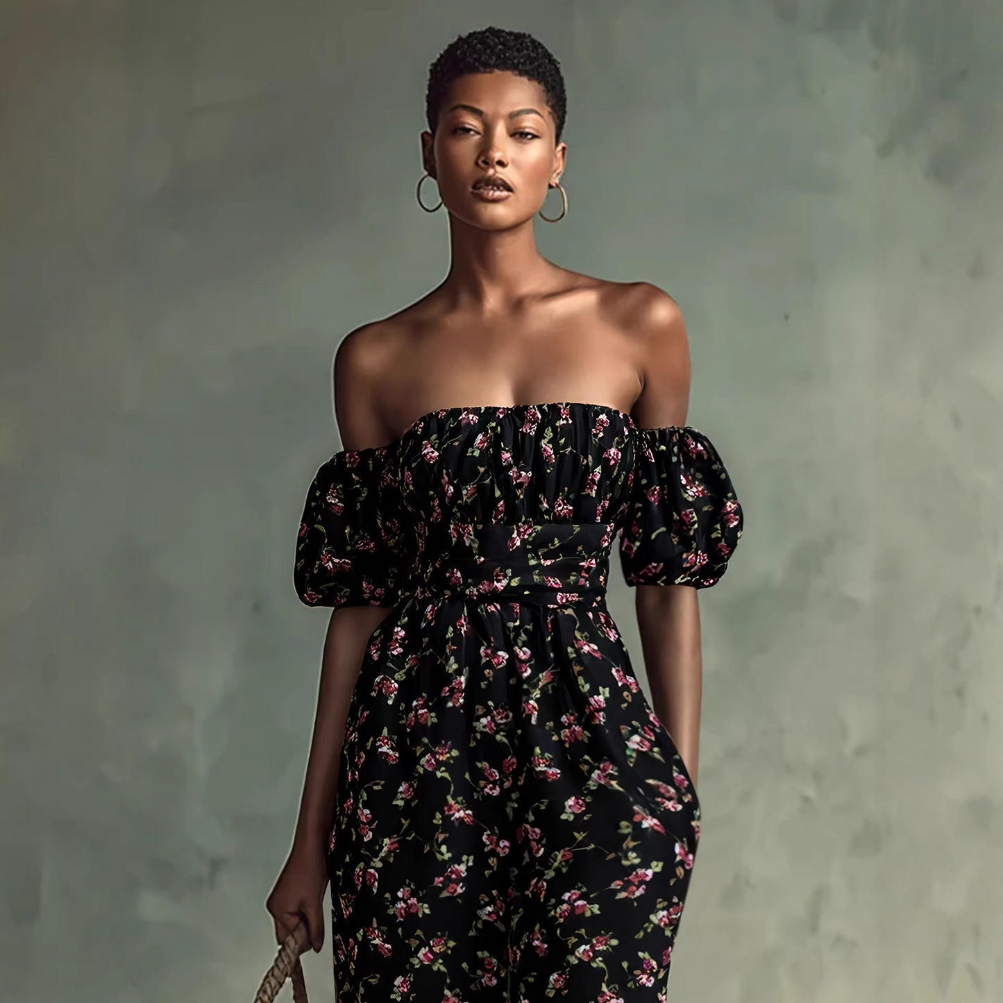 Damen modischer lässiger bedruckter Overall