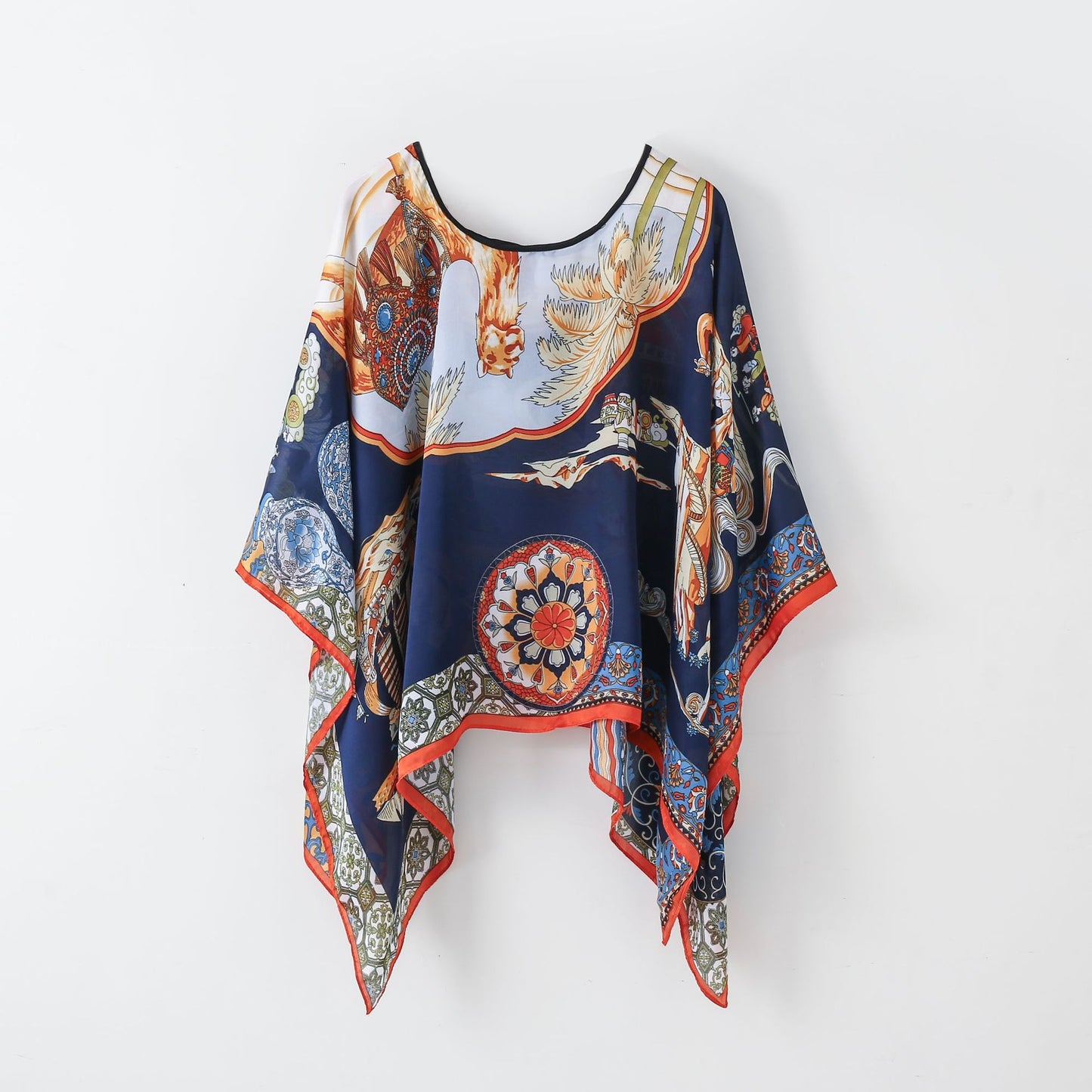 Pullover Schal Überwurf Umhang Multifunktionaler Schal