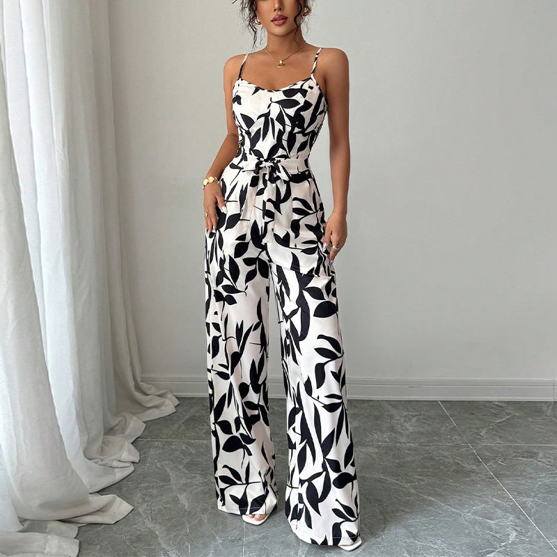 Summer European And American Women In Jumpsuits