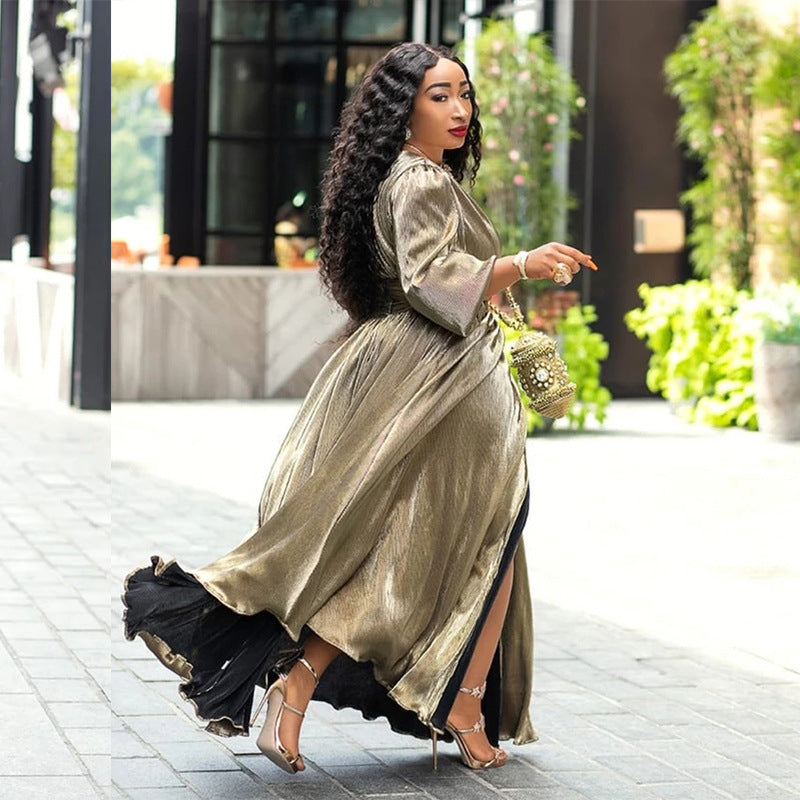 Robes d'automne grande taille pour femmes