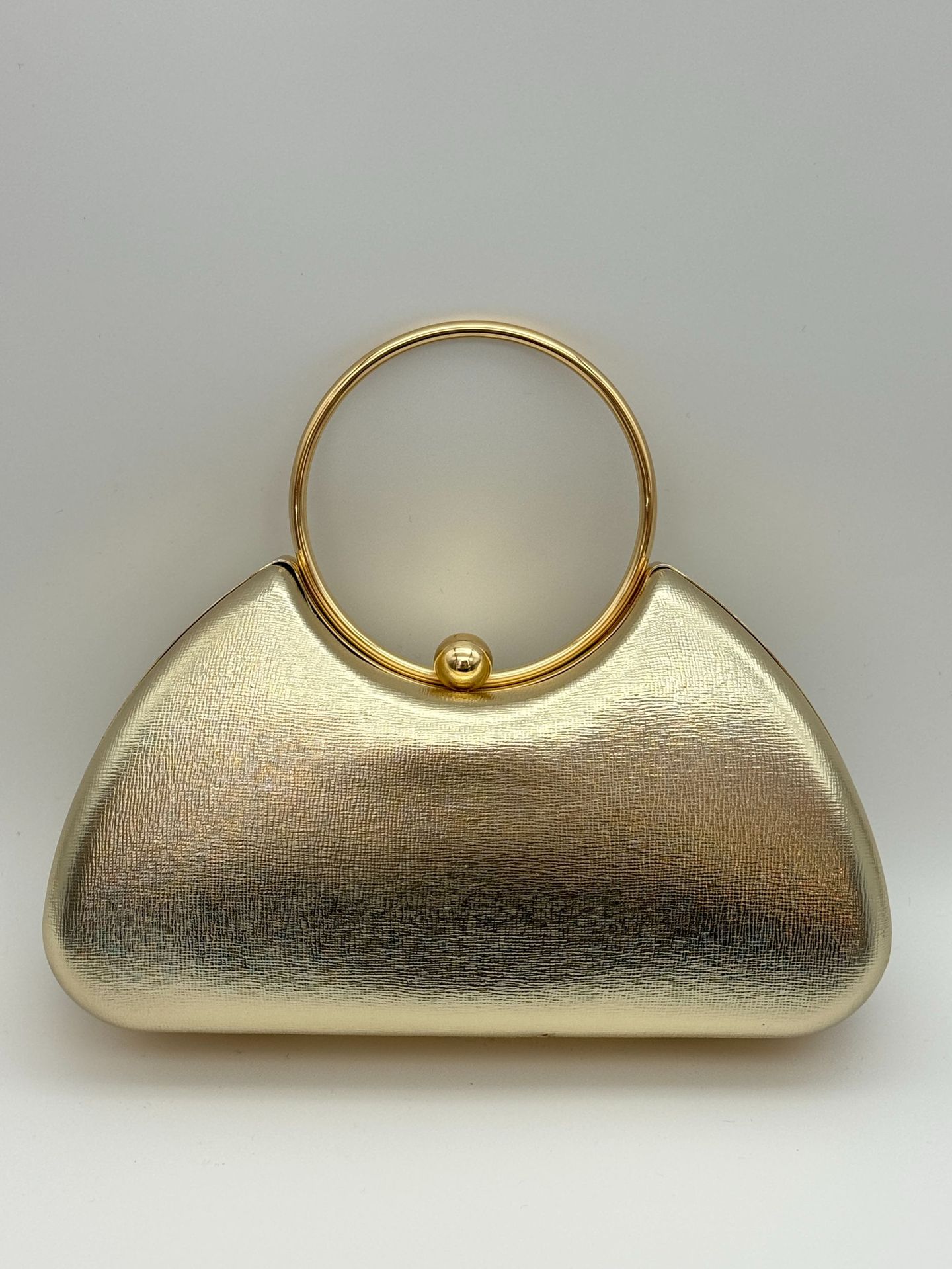 Pochette et sac à main de soirée pour femmes, sac à main minimaliste avec cadre en métal, sac de soirée tendance