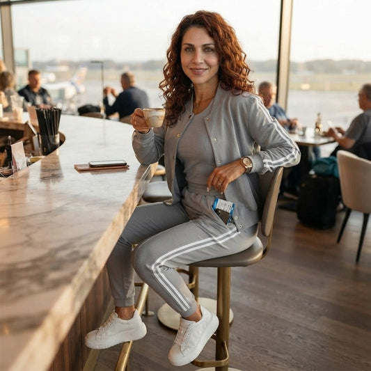 Modal Air Layer Tracksuit Set