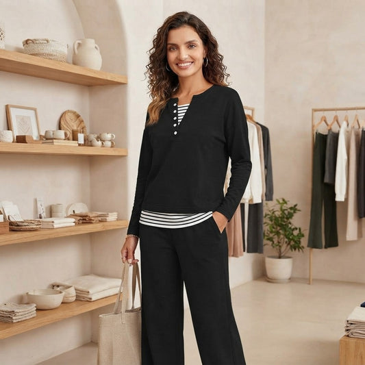 Womens Two Piece Lounge Set